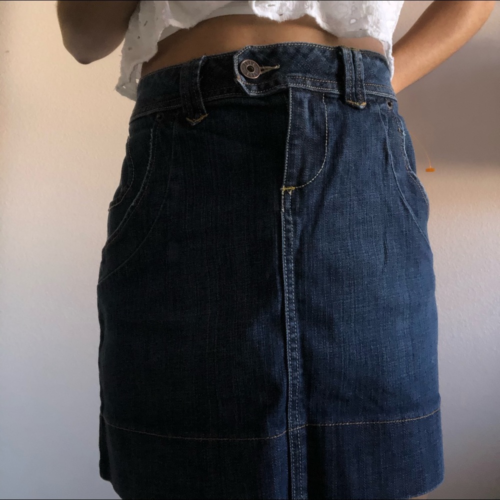 Jean Mini Skirt
